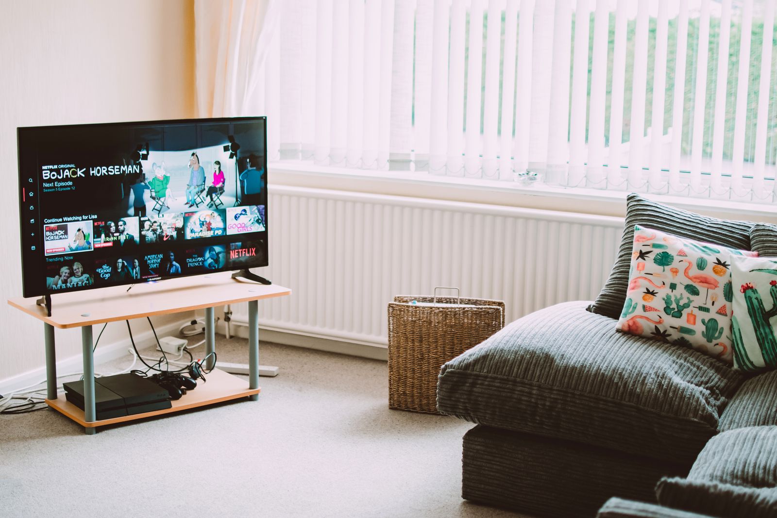 AT&T Internet Air gateway self-installed in a living room