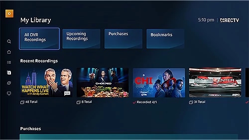 My Library on the Gemini device