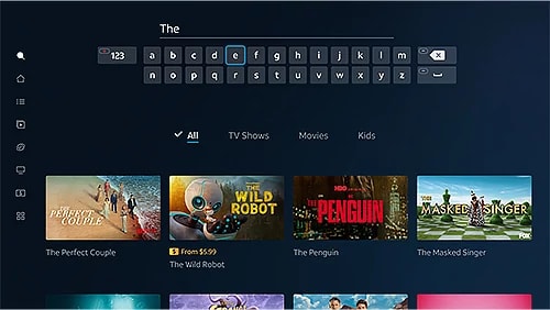 Gemini universal search across live TV and apps
