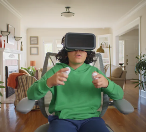 A household using several connected devices at once